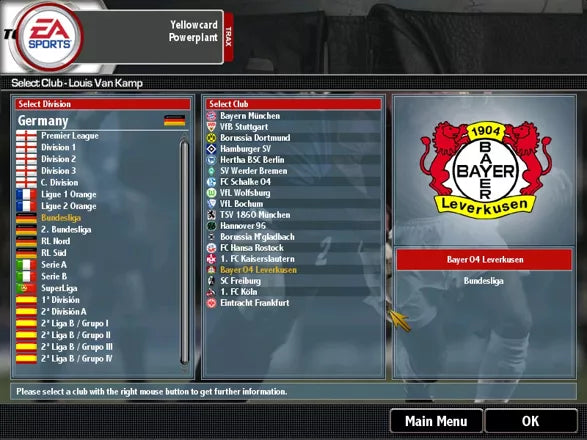 Total club manager 2004 - Playstation 2 spill (PS2)