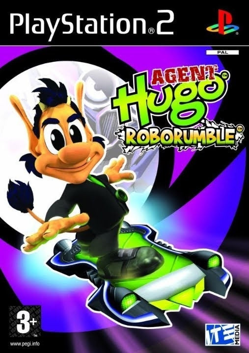 Agent hugo: Roborumble (brukt) - Playstation 2 spill (PS2)