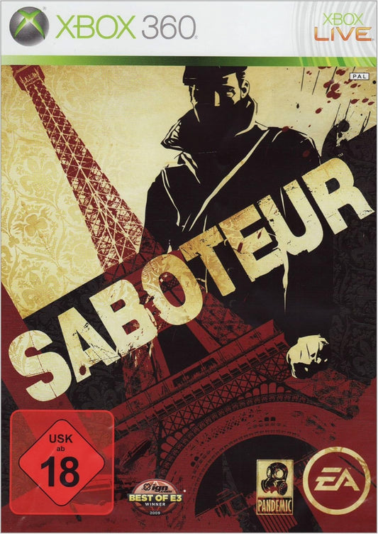 The saboteur (brukt) - Xbox 360 spill