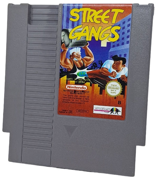 Street gangs (brukt) (Kun kassett) - Nintendo entertainment system spill (NES)