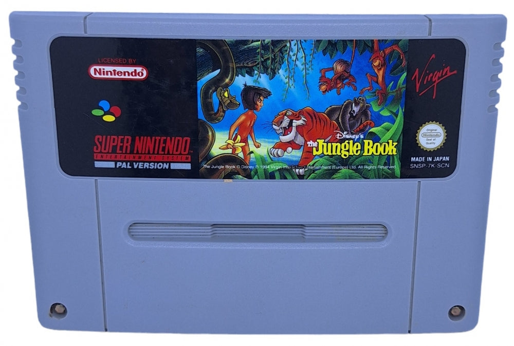 The Jungle book (brukt) (Kun kassett) - Super Nintendo entertainment system spill (snes)