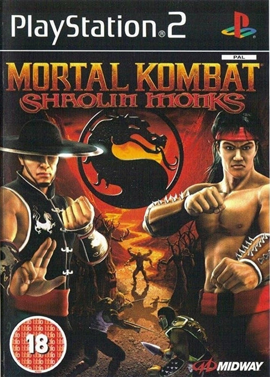 Mortal Kombat: Shaolin monks (brukt) - Playstation 2 spill (PS2)