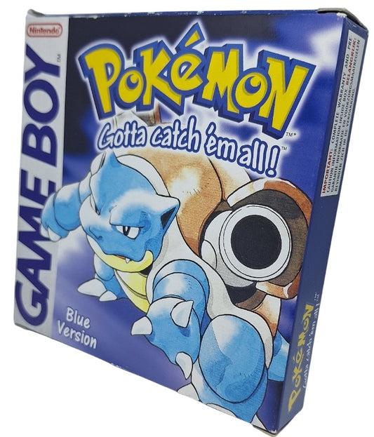 Pokemon blue / Blå (komplett i eske - CIB) (brukt) - nintendo Gameboy spill (GB)