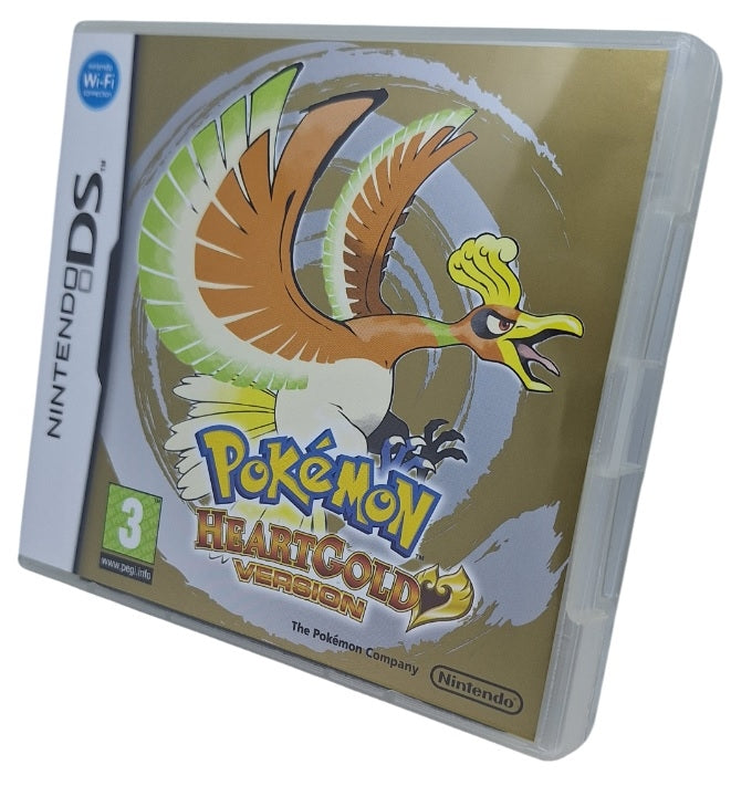 Pokemon Heartgold version (med pokewalker) (komplett i eske - CIB) (brukt) - Nintendo DS spill