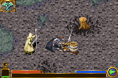 The Lord of the Rings - The Return of the King - Nintendo Gameboy advance spill (GBA)