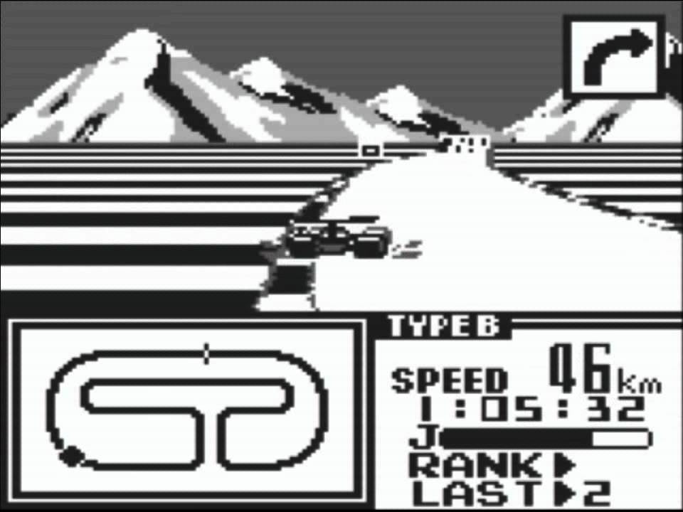 F-1 Race (kun kassett) (brukt) - Nintendo Game boy spill