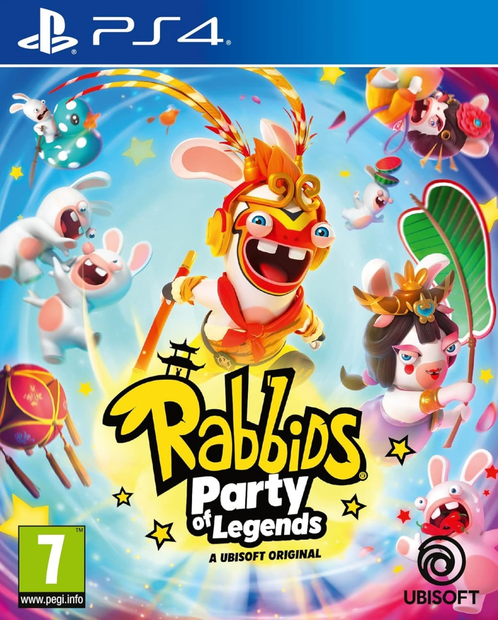 Rabbids: party of legends - playstation 4 spill (ps4)