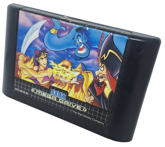 Disney's aladdin (kun kassett) (Brukt) - Sega mega drive spill