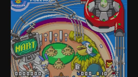 Pokemon pinball: Ruby & Sapphire (kun kassett) - Nintendo Gameboy advance spill (GBA)