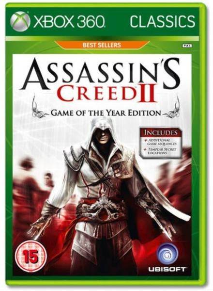 Assassin`s creed 2 Game of the year edition (brukt) - Xbox 360 spill