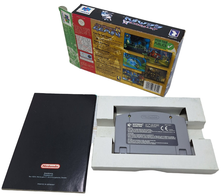 Jet Force Gemini komplett i eske (CIB) - Nintendo 64 spill (n64)