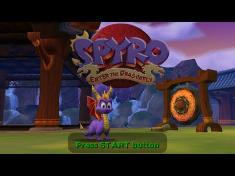 Spyro: Enter the dragonfly (brukt) - Playstation 2 spill (ps2)