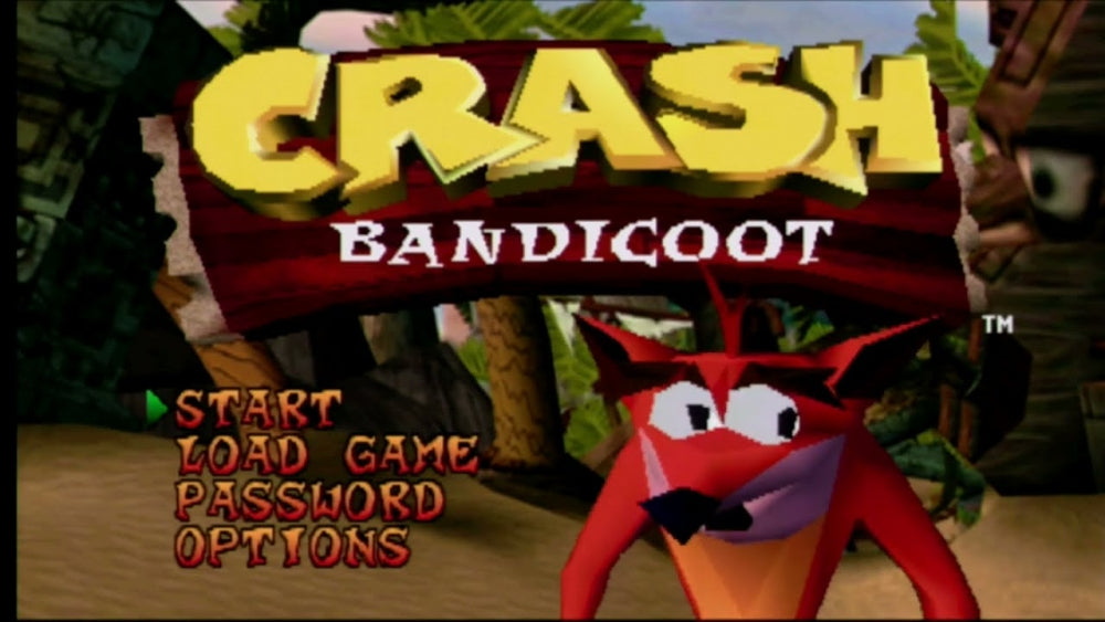 Crash bandicoot (platinum) (brukt) - Playstation 1 spill (ps1)