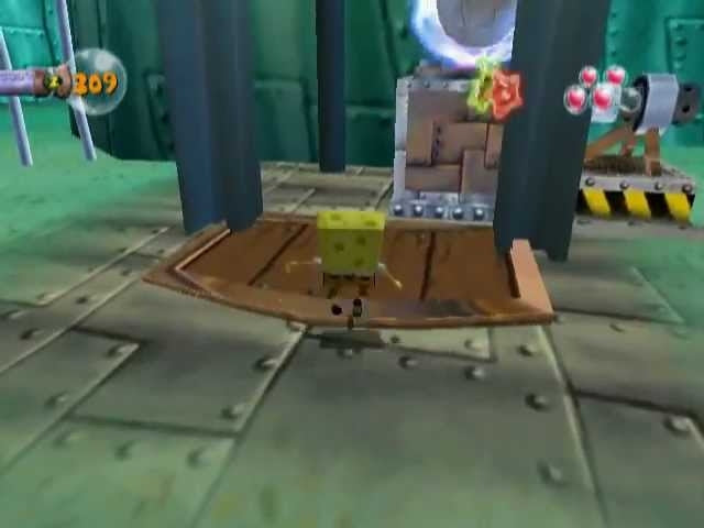 Spongebob squarepants: Creature of the krusty krab (brukt) - Playstation 2 spill (ps2)