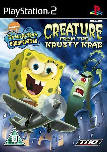 Spongebob squarepants: Creature of the krusty krab (brukt) - Playstation 2 spill (ps2)