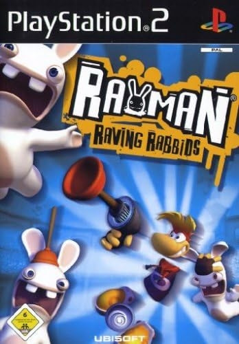 Rayman: Raving rabbids (brukt) - Playstation 2 spill (PS2)