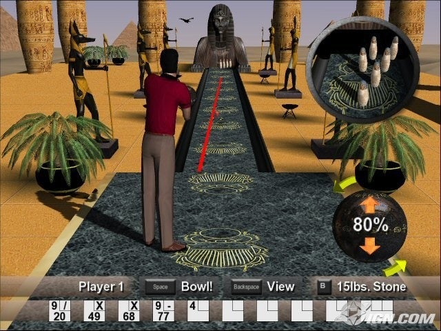 Strike force - Bowling - Playstation 2 spill (PS2)