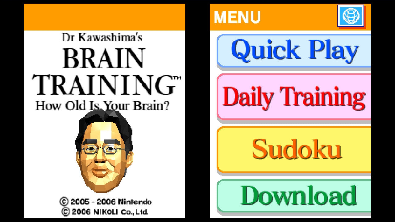 Brain Training - How old is your brain? – Nintendo DS spill