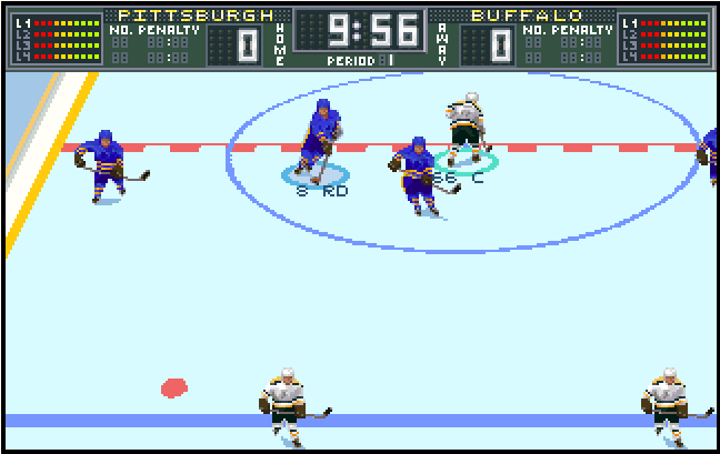 Brett Hull Hockey - Super nintendo entertainment system spill (snes)
