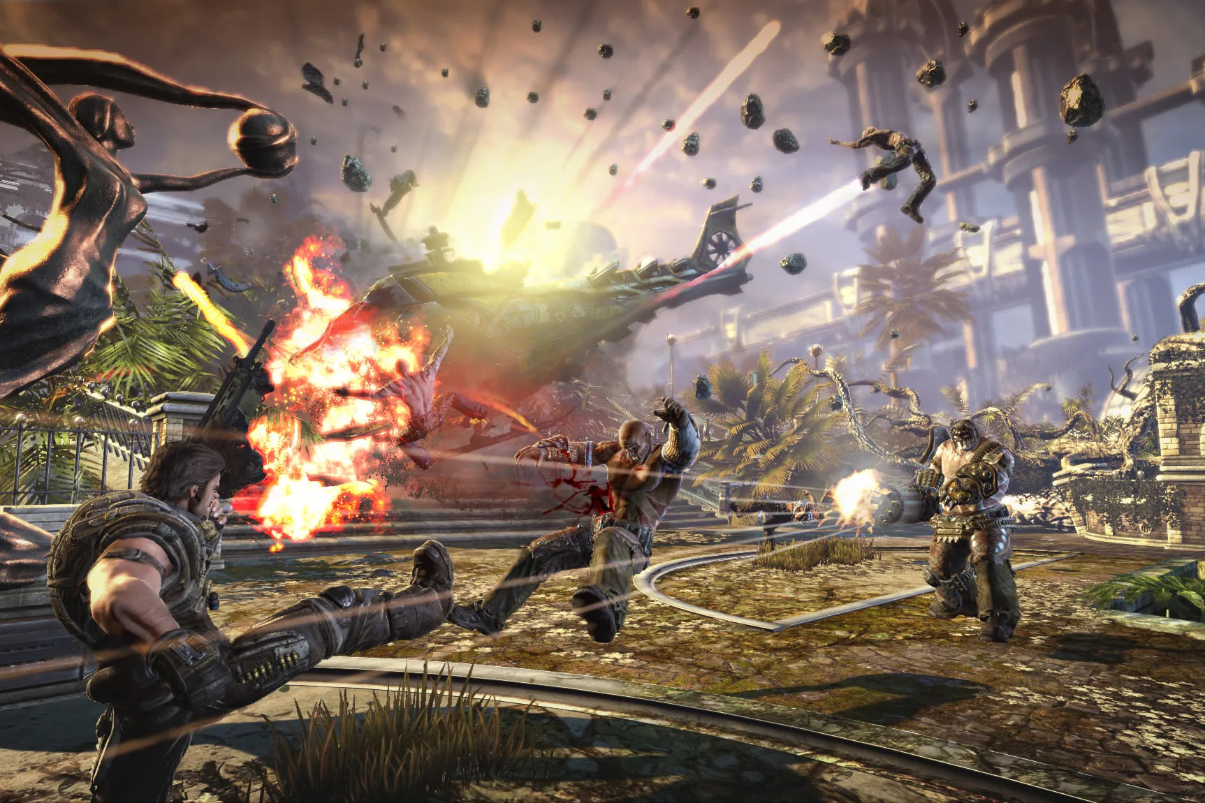 Gameplay-bilde fra Bulletstorm: Epic Edition – Xbox 360 spill