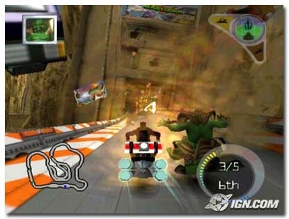 Butt-Ugly Martians - Zoom or Doom! - Playstation 2 spill (PS2)