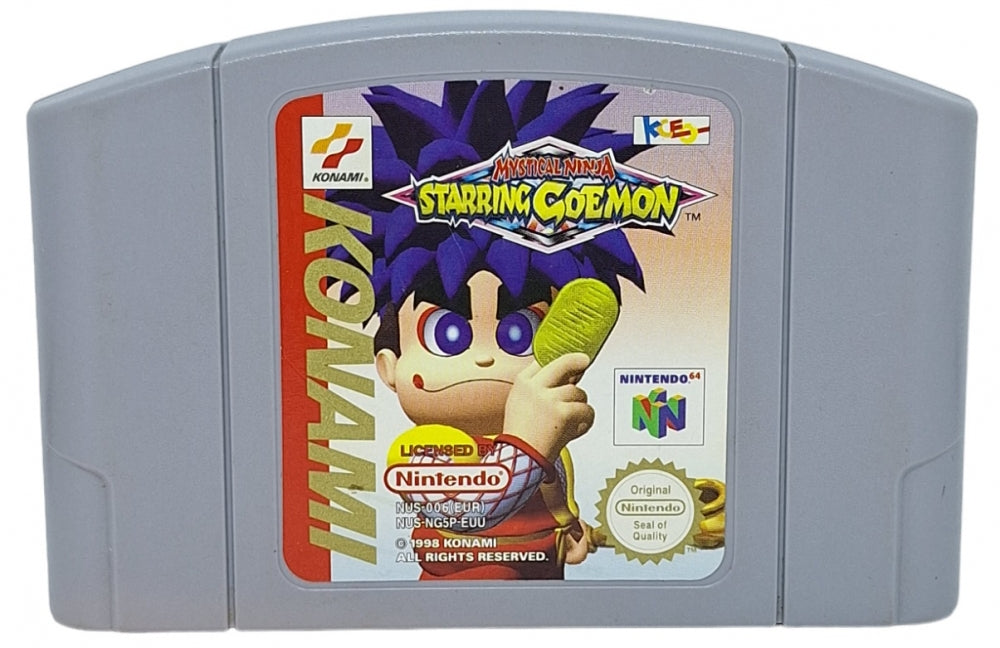 Mystical Ninja: Starring Goemon (brukt) - Nintendo 64 spill (N64)