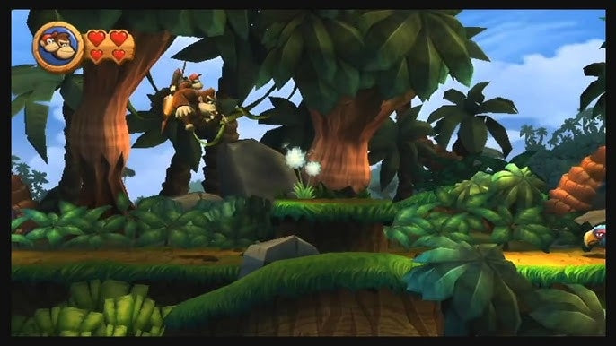 Donkey Kong country: Returns (brukt) - Nintendo Wii spill