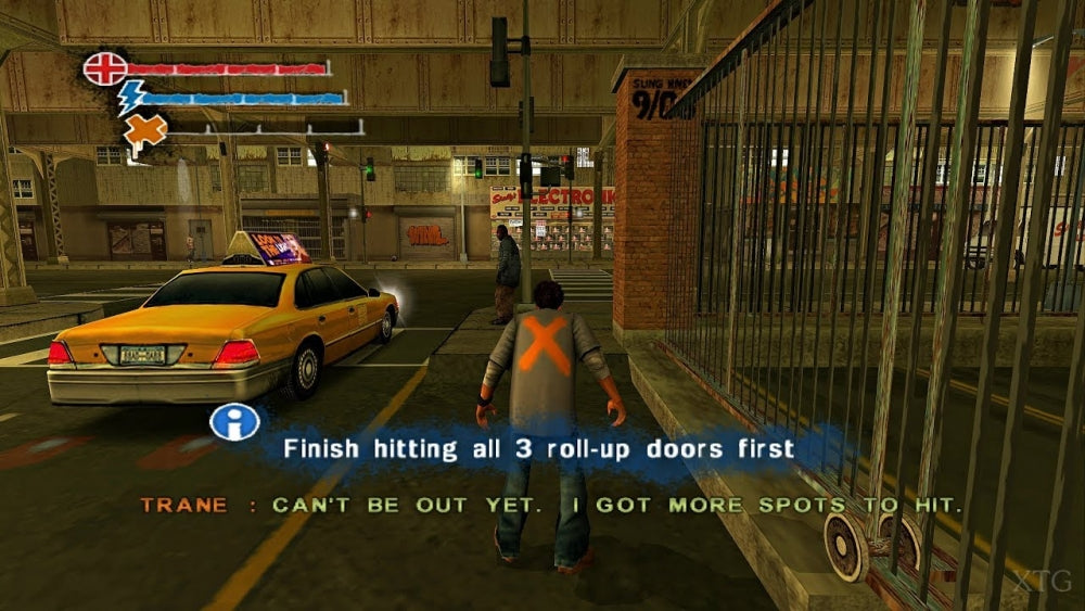 Marc ecko's Getting up: Contents under pressure (brukt) - Playstation 2 spill (ps2)