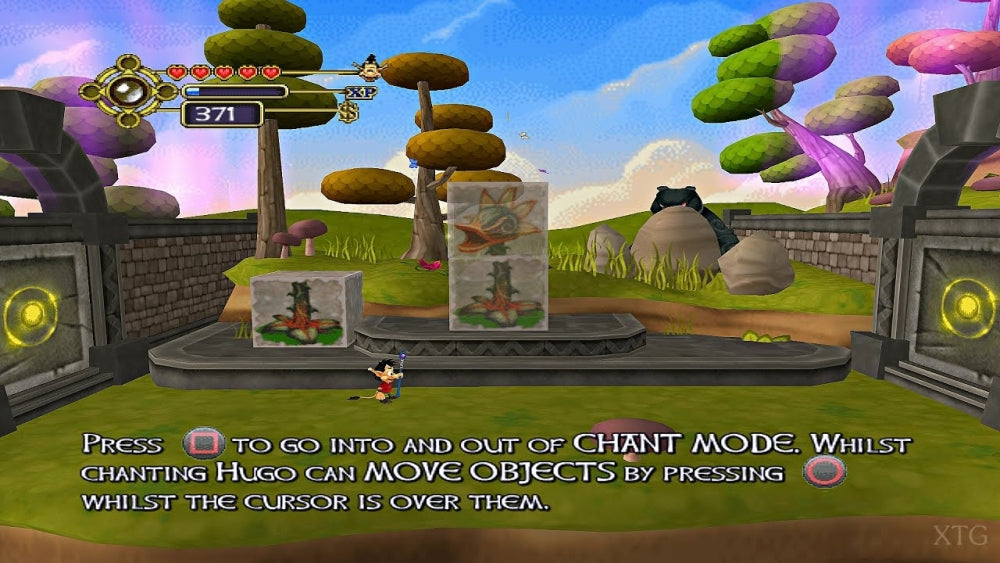 Hugo: Magi i trollskogen - Playstation 2 spill (ps2)