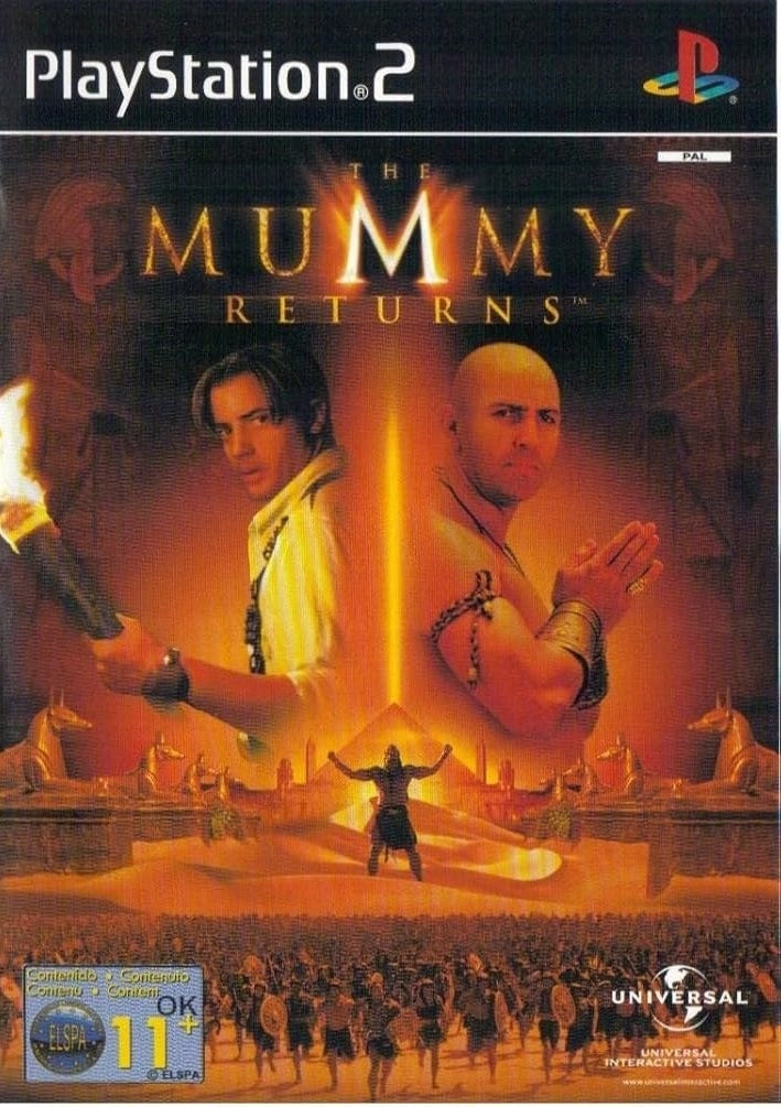 The mummy returns (brukt) - Playstation 2 spill (ps2)