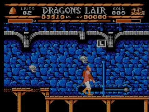 Dragon`s Lair (brukt) (Kun kassett) - Nintendo Entertainment system spill (NES)