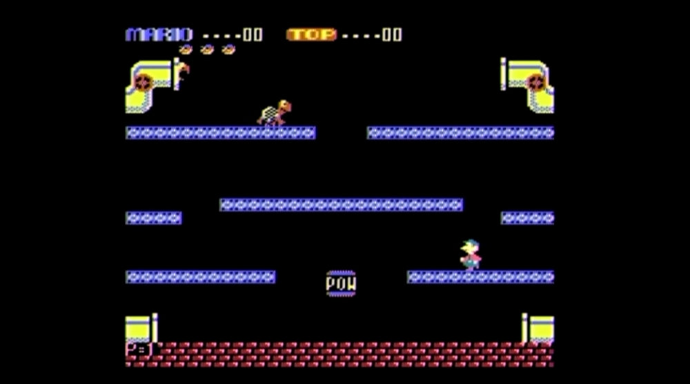 Mario Bros. (Atari XE spill) (brukt) (kun kassett)