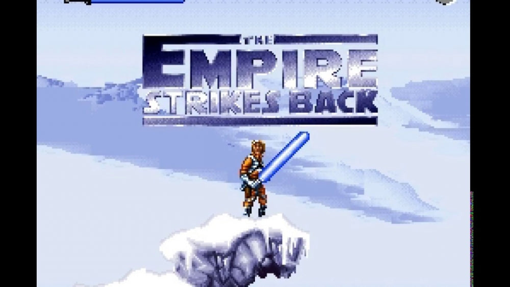 Super Star wars: The empire strikes back (kun kassett) (brukt) - Super nintendo entertainment system spill (SNES)