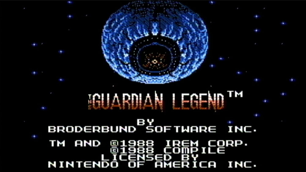 The Guardian legend (brukt) (Kun kassett) - Nintendo Entertainment system spill (NES)