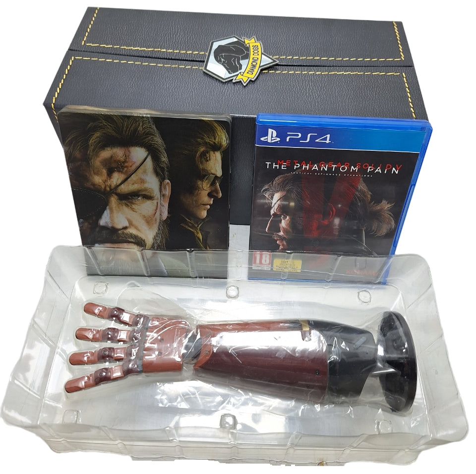 Metal gear solid 5: the phantom pain (collectors edition) (brukt) Komplett i eske (CIB) - Playstation 4 spill (ps4)