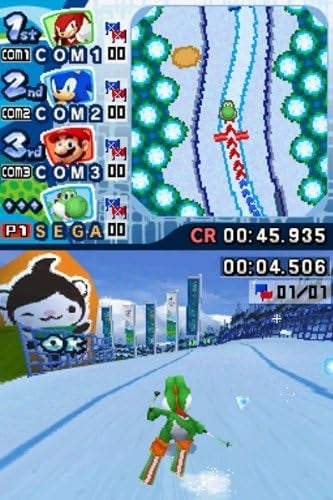 Mario & Sonic at the olympic winter games (brukt) - Nintendo DS spill