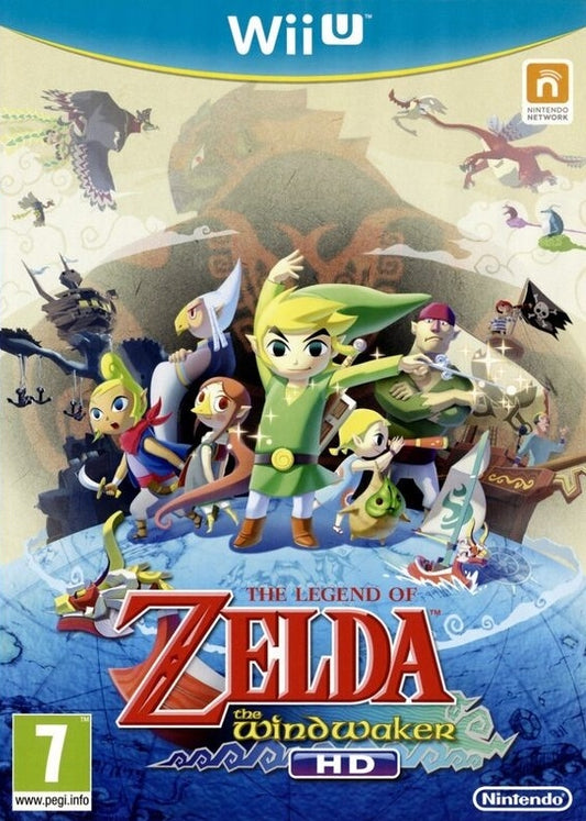 The legend of zelda: The Wind waker HD (brukt) - Nintendo Wii U spill