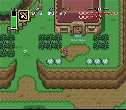 The legend of zelda - A link to the past - Super nintendo spill (snes)