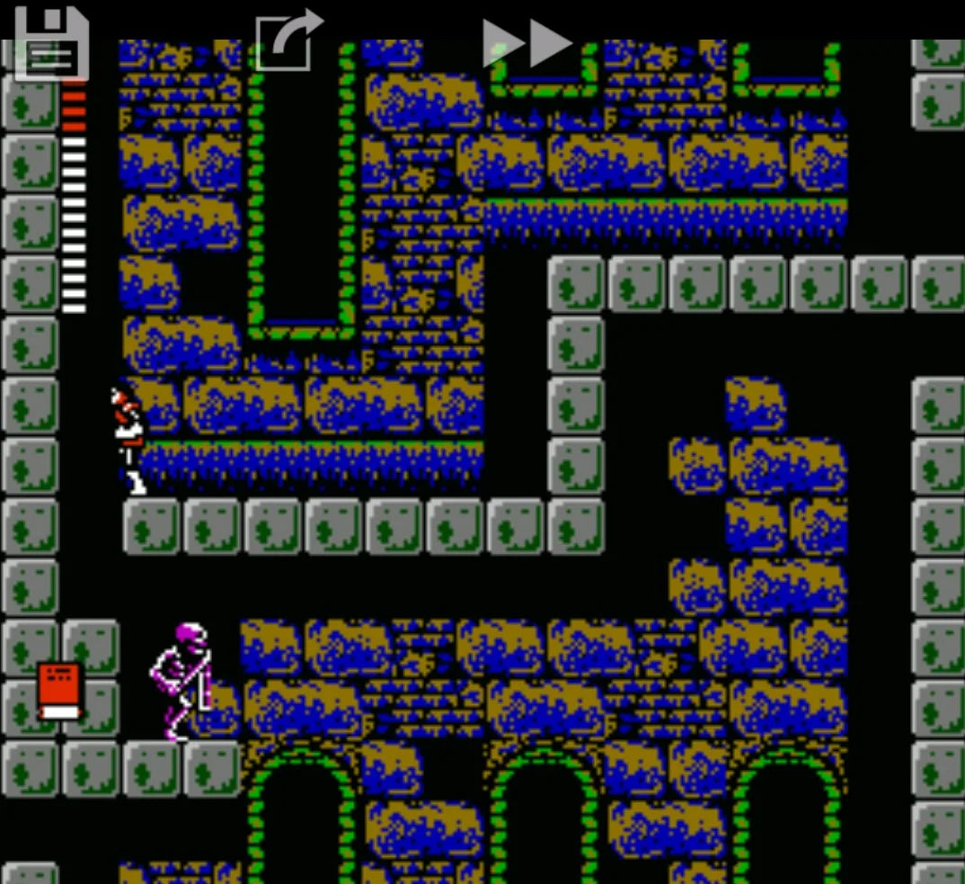 Castlevania II / 2 - Simon's quest (USA) - NES spill
