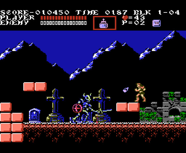 Castlevania III / 3 - Dracula's curse (USA) - NES spill