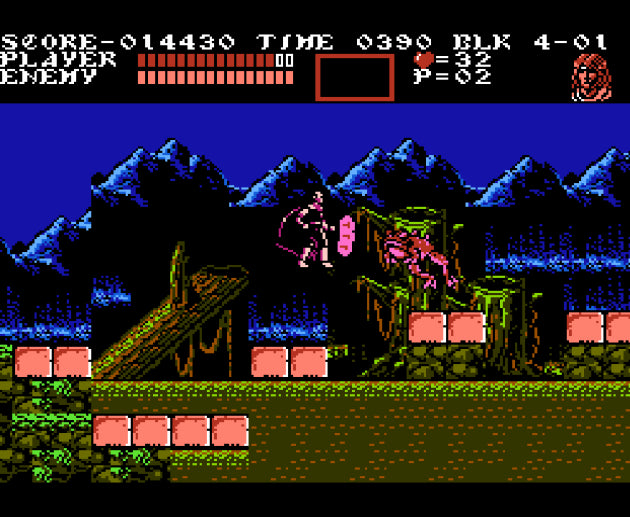 Castlevania III / 3 - Dracula's curse (USA) - NES spill