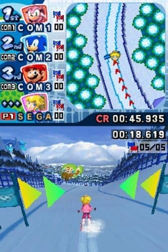 Mario & Sonic at the olympic winter games (brukt) - Nintendo DS spill