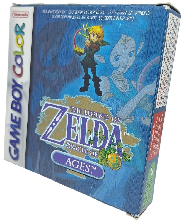 The legend of zelda: Oracle of ages (komplett i eske - CIB) (brukt) - Nintendo Gameboy color spill (GBC)