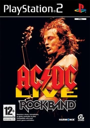 AC/DC Live rock band (brukt) - Playstation 2 spill (ps2)