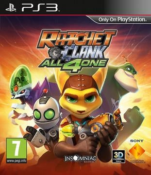 Ratchet & Clank: All 4 one (brukt) - Playstation 3 spill (ps3)