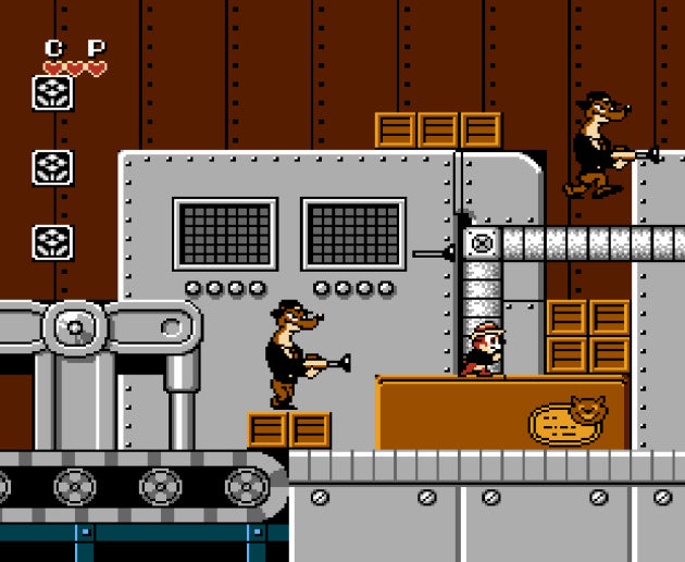 Chip 'N dale - Rescue rangers (PAL B / SCN) - NES spill