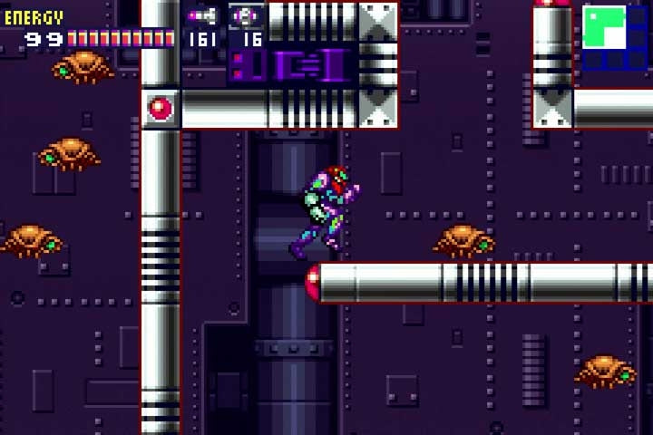 Metroid fusion (komplett i eske - CIB) - nintendo Gameboy advance spill (GBA)