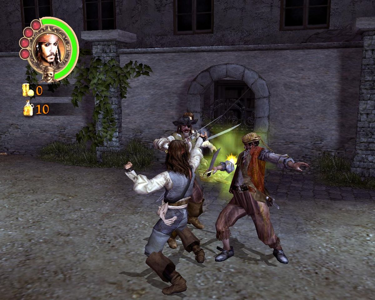 Pirates of The Caribbean The Legend of Jack Sparrow - Playstation 2 spill (PS2)