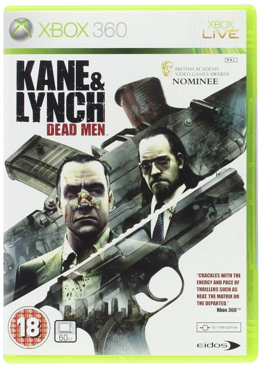 Kane & Lynch Dead men (brukt) - Xbox 360 spill