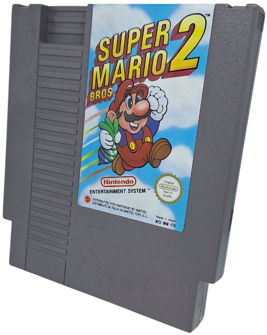 Super mario bros. 2 (brukt) (kun kassett) - Nintendo entertainment system spill (nes)